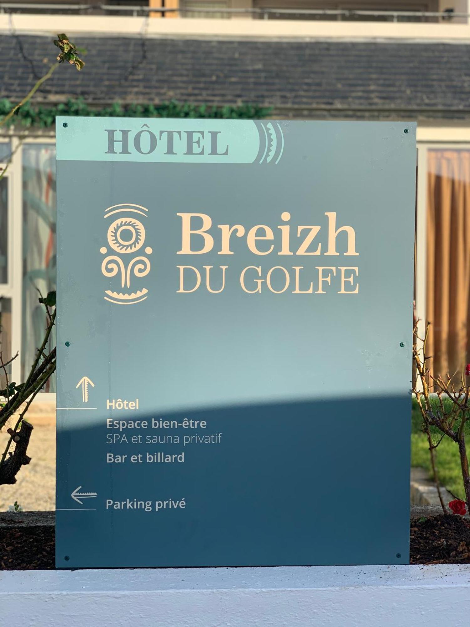 Hotel Breizh Du Golfe Arzon Buitenkant foto
