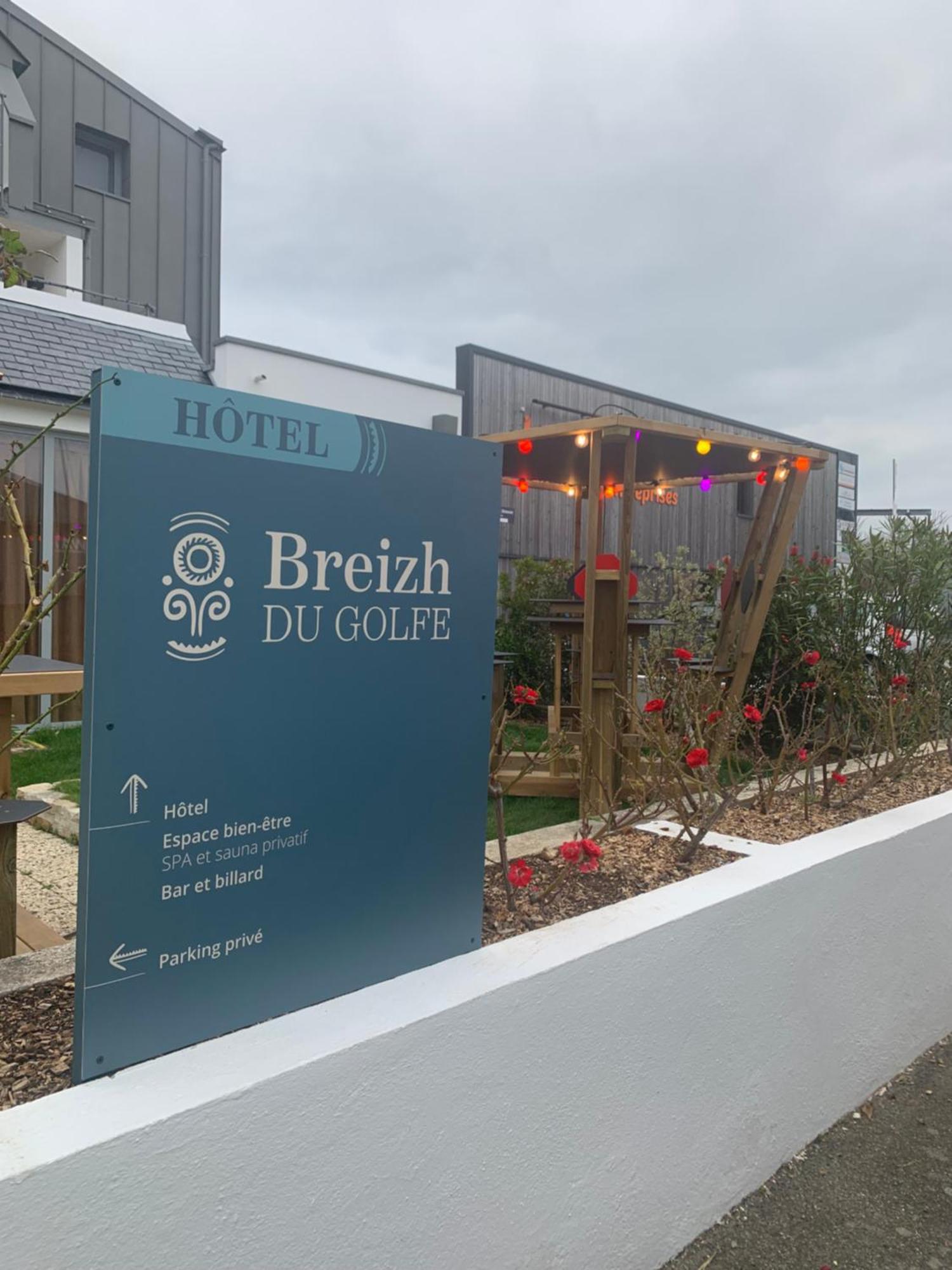 Hotel Breizh Du Golfe Arzon Buitenkant foto